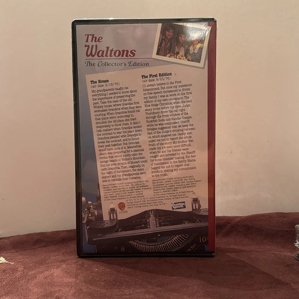 🦋HOST PICK 🦋The Walton’s collectors editions set of 3 VHS NWT - Picture 5 of 5